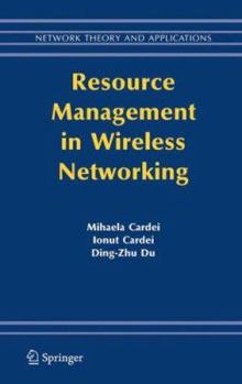 Hardcover Resource Management in Wireless Networking Book