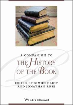 Paperback A Companion to the History of the Book