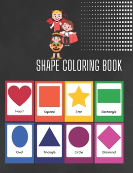 Paperback Shape Coloring Book: Geometric Art Book