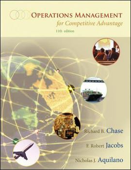 Hardcover Operations Management for Competitive Advantage Book