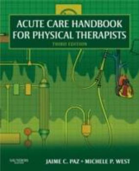 Paperback Acute Care Handbook for Physical Therapists Book