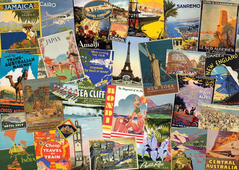 Misc. World Travel 1000-Piece Jigsaw Puzzle Book