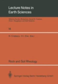 Paperback Rock and Soil Rheology: Proceedings of the Euromech Colloquium 196 September 10-13, 1985, Bucharest, Romania Book