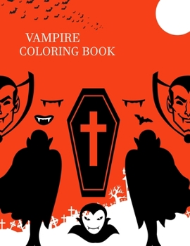 Paperback vampire Coloring Book: vampire Coloring Book For Girls Book