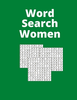 Paperback Word Search Women: Adults and teens puzzles Book