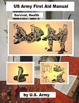 Paperback US Army First Aid Manual / Survival, Health / Book