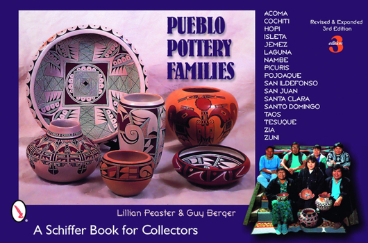 Paperback Pueblo Pottery Families Book