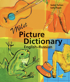 Hardcover Milet Picture Dictionary (English-Russian) Book
