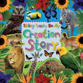 Hardcover Shiny, Touchy, Smelly Creation Story Book