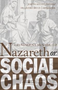Paperback Nazareth or Social Chaos Book