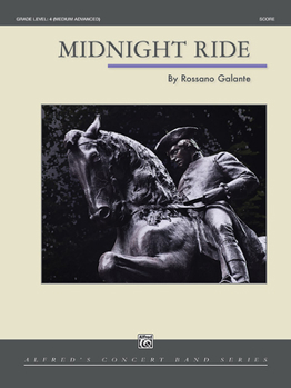 Paperback Midnight Ride: Conductor Score Book