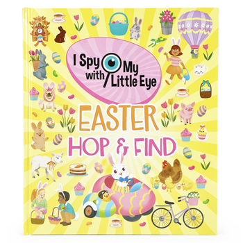 Hardcover Easter Hop and Find (I Spy with My Little Eye) Book