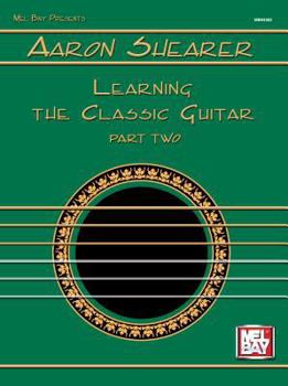 Paperback Aaron Shearer Learning the Classic Guitar Part 2 Book