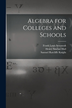 Paperback Algebra for Colleges and Schools Book