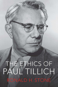 Paperback Ethics of Paul Tillich Book