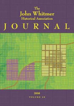Paperback The John Whitmer Historical Association Journal 2008 Book