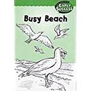 Paperback Houghton Mifflin Early Success: Busy Beach Book