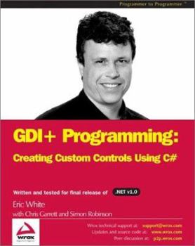 Paperback Gdi+ Programming: Creating Custom Controls Using C# Book
