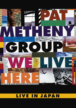 DVD Pat Metheny Group: We Live Here, Live in Japan Book