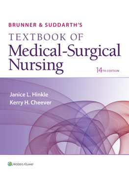Paperback Brunner's Textbook of Medical-Surgical Nursing 14th Edition + Study Guide Package Book