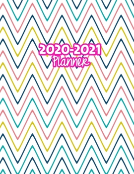 2020-2021 Planner: Two Year Calendar Organizer and Goal Journal | January 2020 - December 2021 Daily, Weekly and Monthly Planner Book with Back Sticker Expression Wall for 2 Years | Design Code 39983