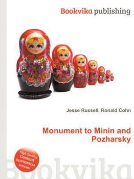 Paperback Monument to Minin and Pozharsky Book