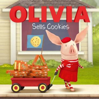 Paperback Olivia Sells Cookies Book
