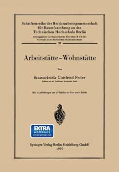 Paperback Arbeitstätte -- Wohnstätte [German] Book