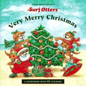 Paperback Surf Otters' Very Merry Christmas Book