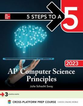 Paperback 5 Steps to a 5: AP Computer Science Principles 2023 Book