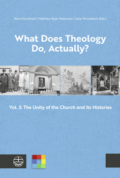 What Does Theology Do, Actually?: Vol. 3: The Unity of the Church and Its Histories