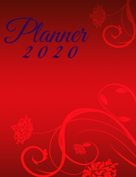 Paperback planner 2020: professional Planner and calendar, Agenda, Page a Day 2020, Schedule Organizer Planner (2020 Diary Day Per Page)365 Da Book