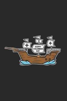 Columbus Day Notebook: Graph Paper Journal 6x9 - 120 Pages