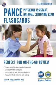Paperback PANCE Flashcard Book + Online (PANCE Test Preparation) Book