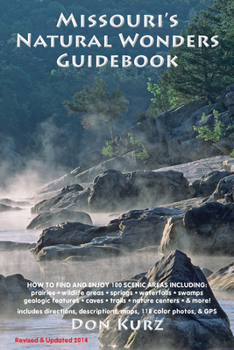 Paperback Missouri's Natural Wonders Guidebook Book