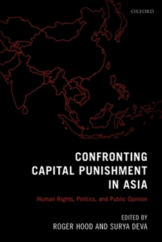 Hardcover Confronting Capital Punishment in Asia C Book