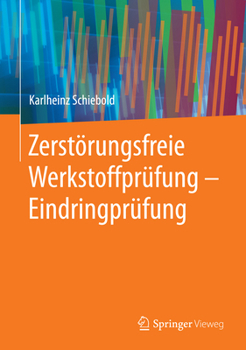 Paperback Zerstörungsfreie Werkstoffprüfung - Eindringprüfung [German] Book