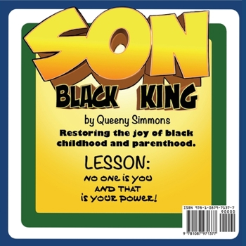 Paperback Son. Black. King. Book