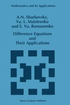 Hardcover Difference Equations and Their Applications Book