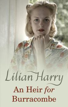 Hardcover An Heir For Burracombe [Large Print] Book