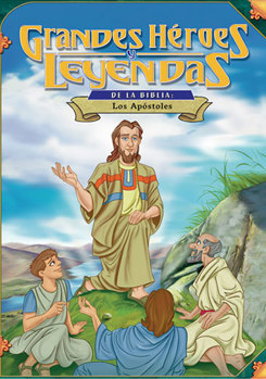 DVD Greatest Heroes & Legends of the Bible: The Apostles Book