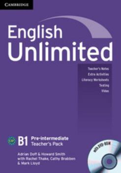 Paperback English Unlimited Pre-Intermediate Teacher's Pack (Teacher's Book with DVD-Rom) [With DVD ROM] Book