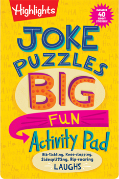 Paperback Joke Puzzles Big Fun Activity Pad Book