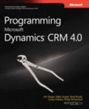 Paperback Programming Microsoft Dynamics CRM 4.0 Book
