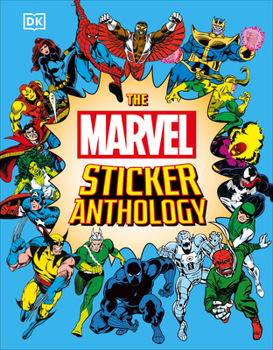 Hardcover Marvel Sticker Anthology Book
