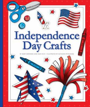 Library Binding Independence Day Crafts Book