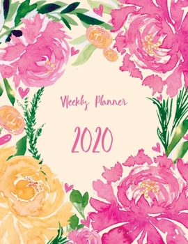 Paperback Weekly Planner 2020 Book