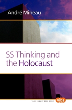 Paperback SS Thinking and the Holocaust Book