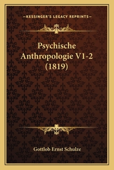 Paperback Psychische Anthropologie V1-2 (1819) [German] Book