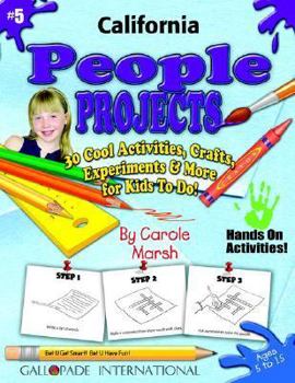 Paperback California People Projects - 30 Cool Activities, Crafts, Experiments & More for Book